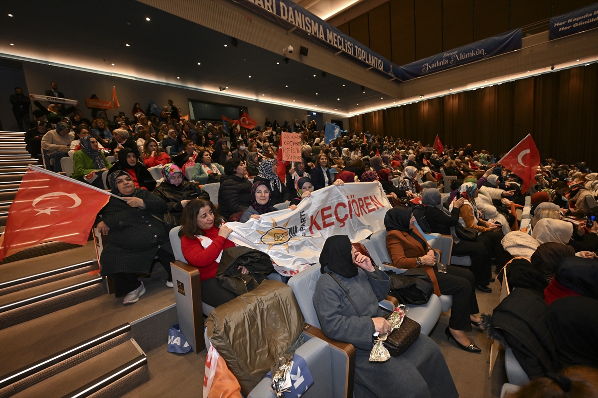 AK Parti Ankara İl Kadın Kolları Danışma Meclisi Toplantısı düzenlendi