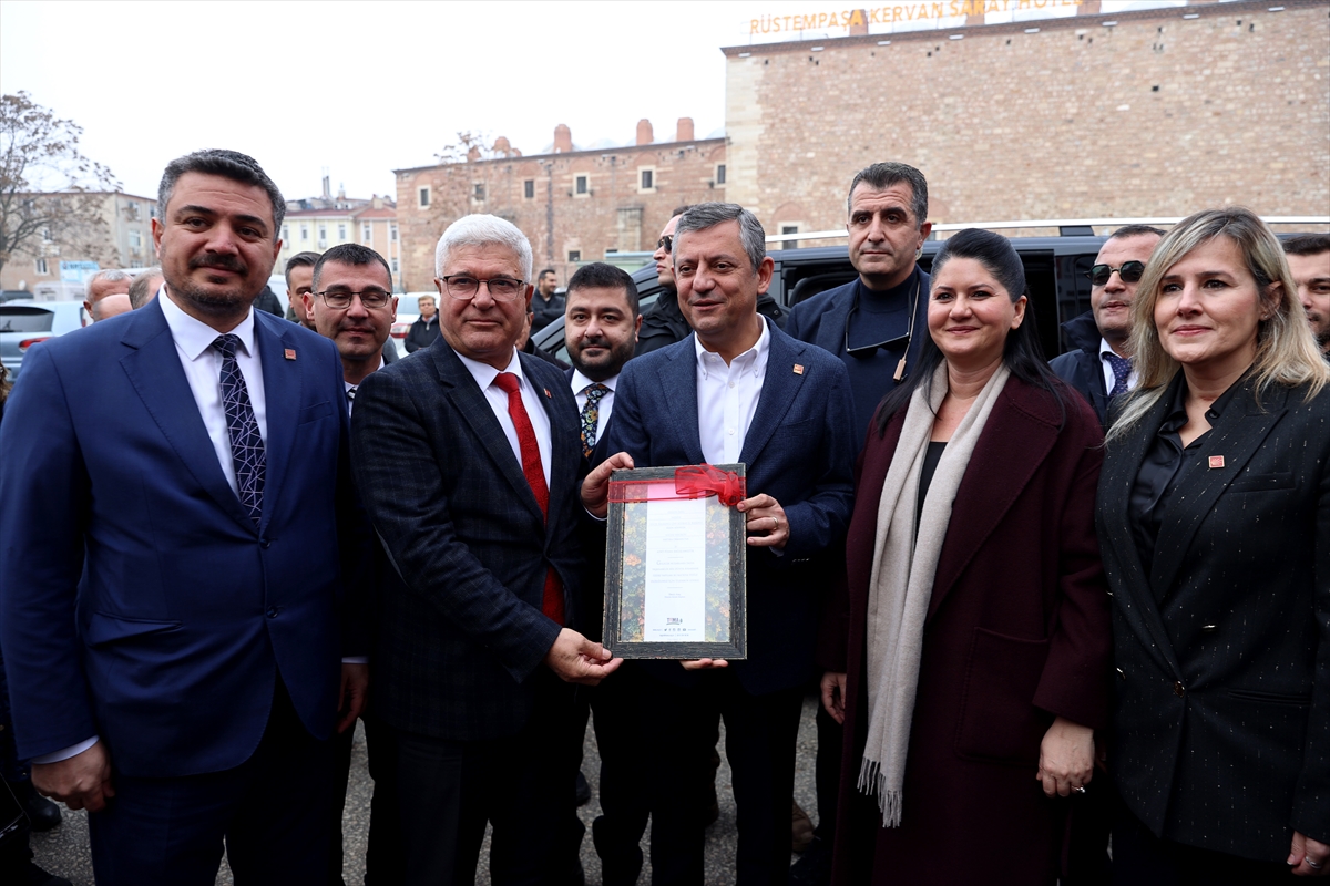 CHP Genel Başkanı Özel partisinin Edirne mitinginde konuştu: