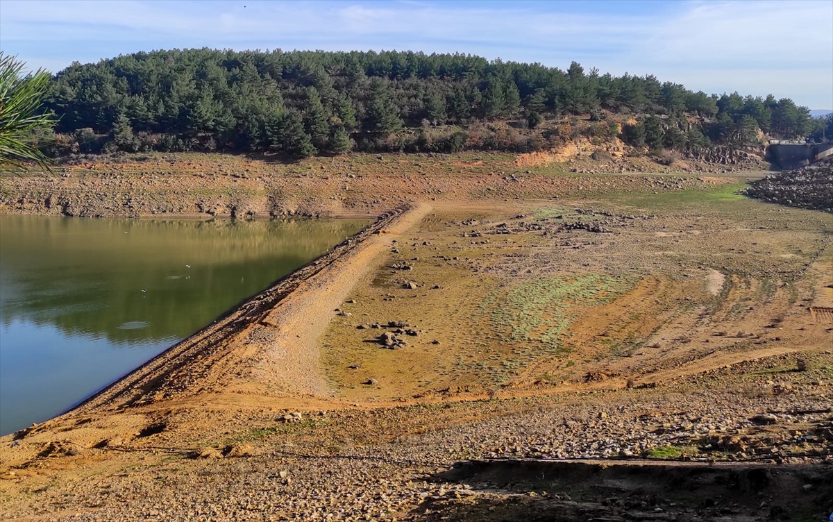 Edirne'de Kadıköy Barajı'ndaki su seviyesi "ölü hacme" düştü, Keşan'a su alımı durduruldu Edirne'de Kadıköy Barajı'ndaki su seviyesi "ölü hacme" düştü, Keşan'a su alımı durduruldu