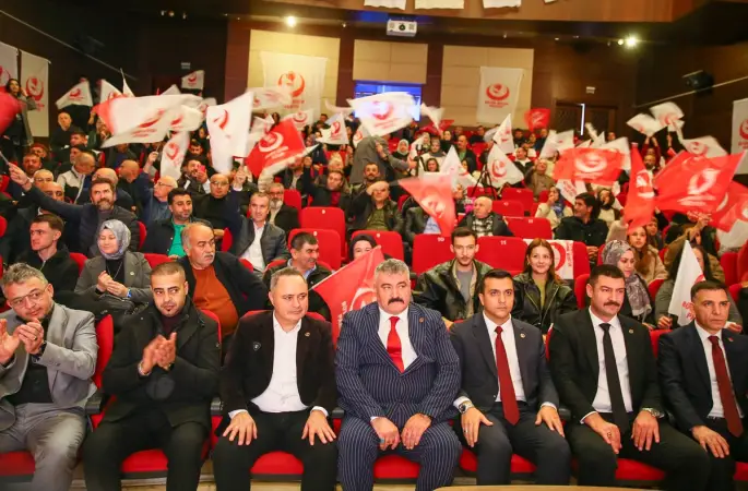 BBP Genel Başkan Yardımcısı Bağcı, partisinin Uşak İl Kongresi'nde konuştu: