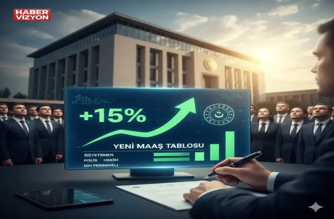 Memur Maaşlarında Büyük Gün: Zam Oranları Netleşti! Kalem Kalem Yeni Maaş Tablosu Açıklandı